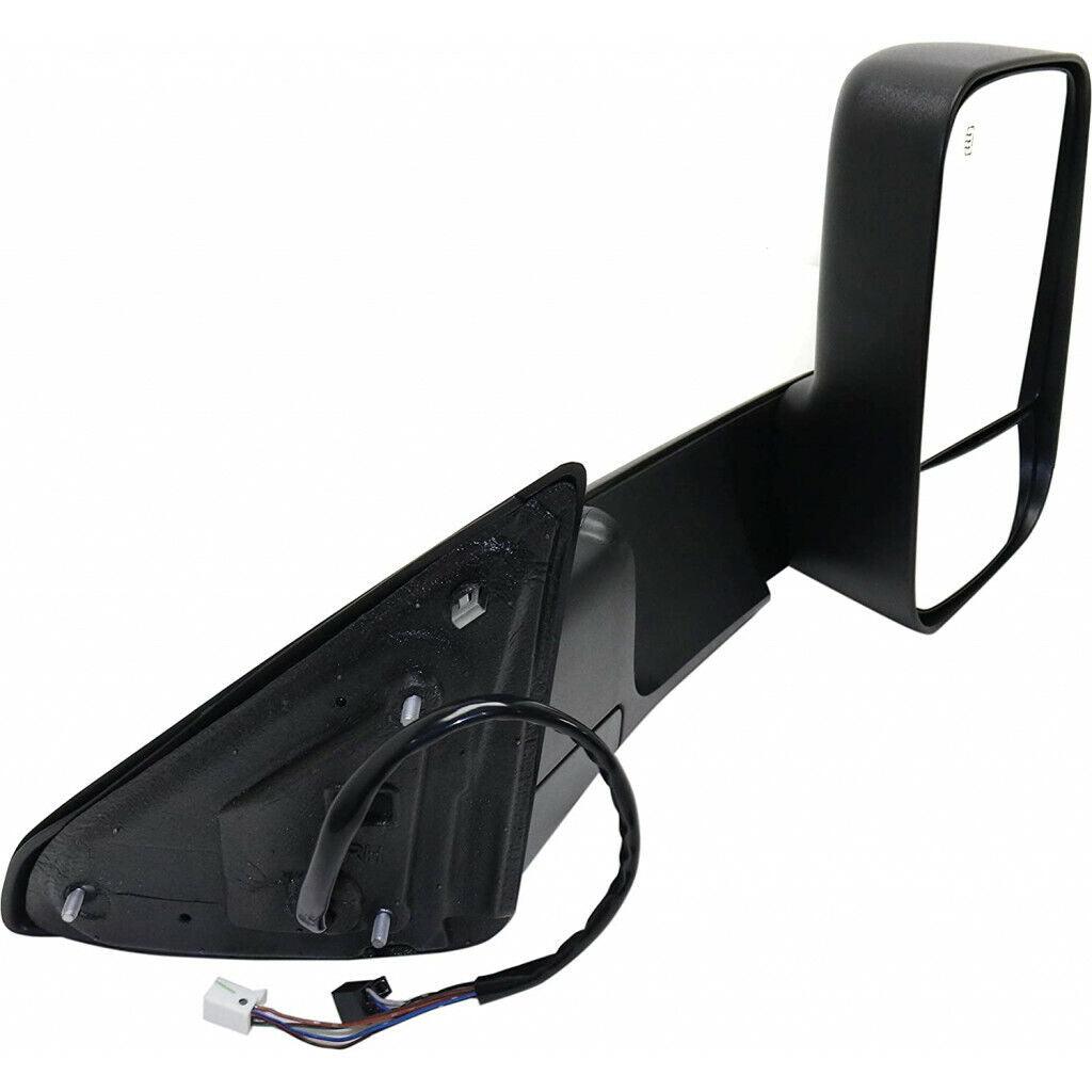 2013-2018 Ram 1500 Door Mirror Passenger Side Power Textured Heated With Signal/Puddle Lamp/Tow