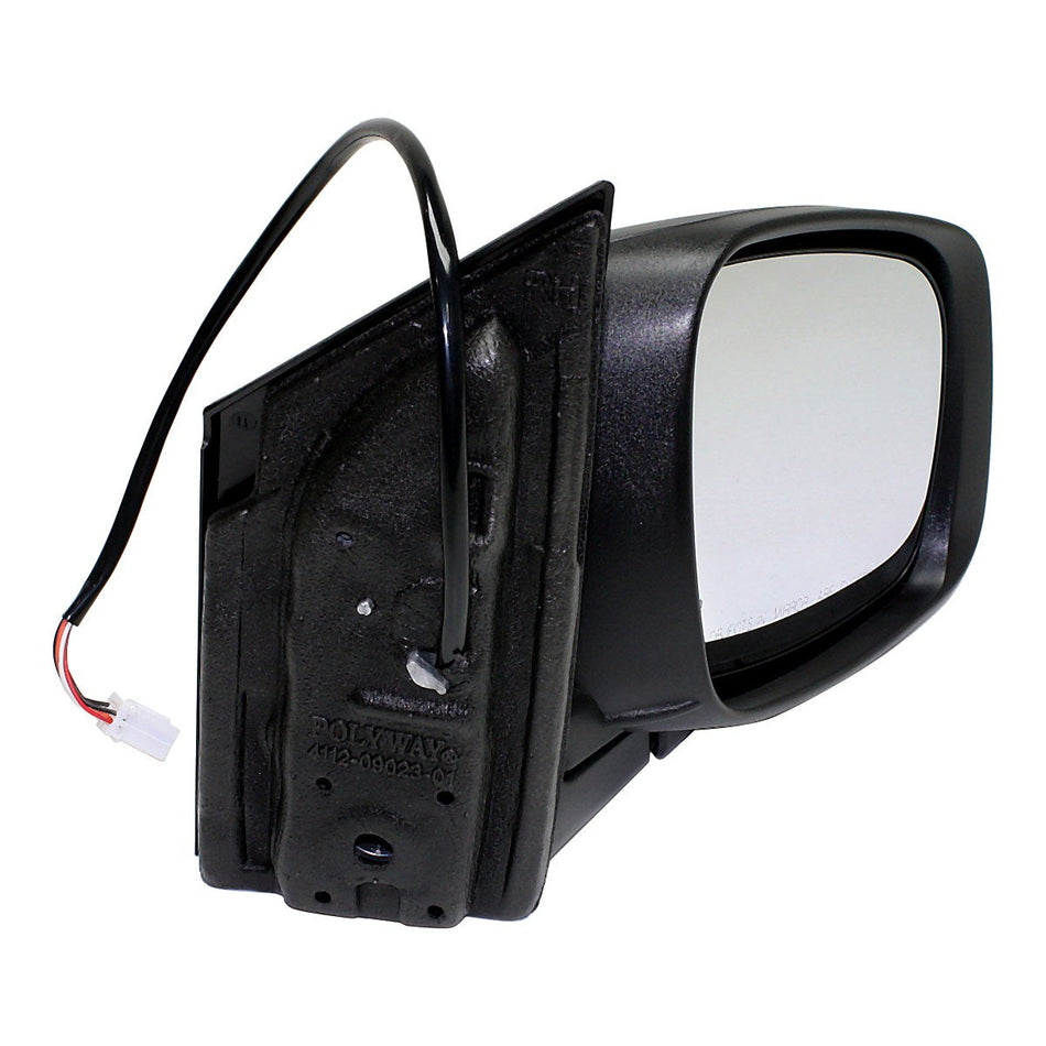 2012-2015 RAM C / V Door Mirror Passenger Side - side angle, Part CH1321370