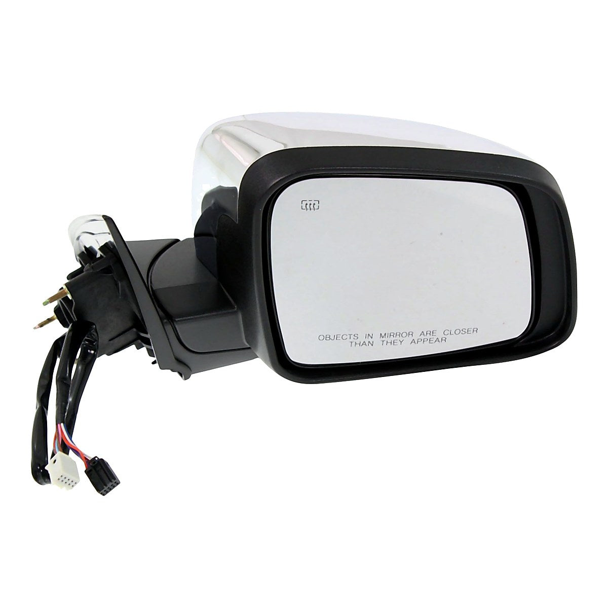 2011-2022 Dodge Durango Door Mirror Passenger Side Power Heated With Signal Without Blind Spot Citadel Model Chrome_CH1321377