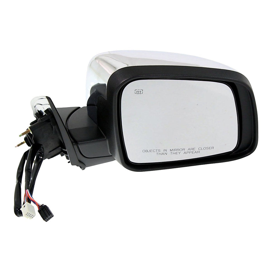 2011-2022 Dodge Durango Door Mirror Passenger Side Power Heated With Signal Without Blind Spot Citadel Model Chrome_CH1321377