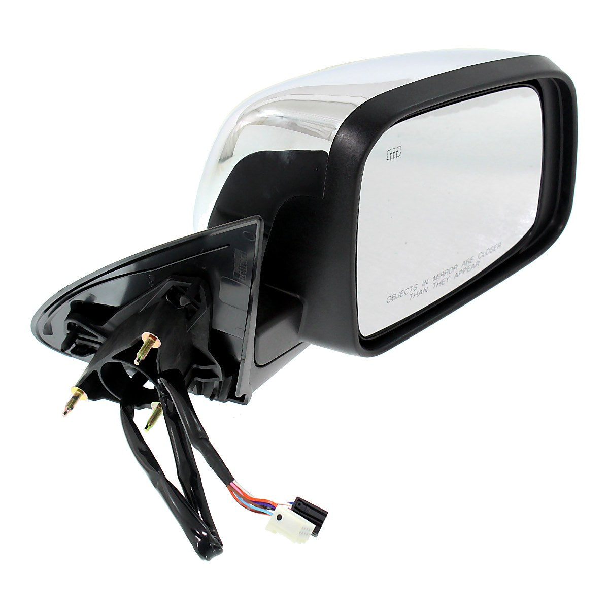 2011-2022 Dodge Durango Door Mirror Passenger Side Power Heated With Signal Without Blind Spot Citadel Model Chrome_CH1321377-2