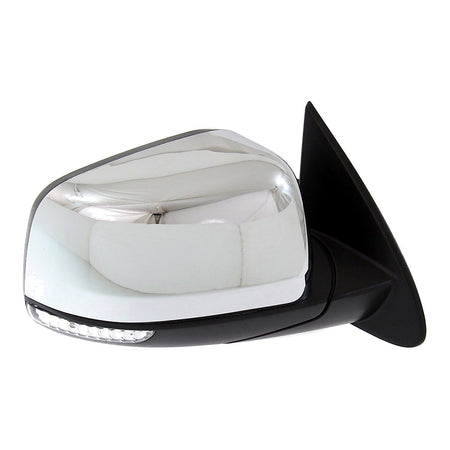 2011-2022 Dodge Durango Door Mirror Passenger Side Power Heated With Signal Without Blind Spot Citadel Model Chrome_CH1321377-3