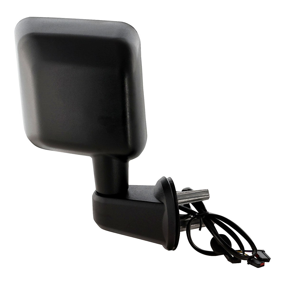 2015-2017 Jeep Wrangler Door Mirror Passenger Side Power Heated Non Foldable Textured Black_CH1321390-3