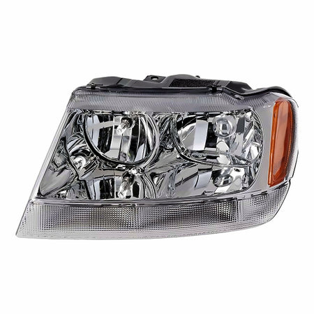1999-2004 Jeep Grand_Cherokee Headlight Driver Side Ltd – Front View (CH2502120)