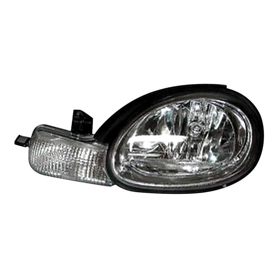 2001 Dodge Neon Headlight Driver Side Black Bezel – CH2502127