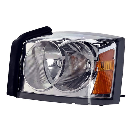 2005 Dodge Dakota Headlight Driver Side (Without Black Bezel) – Side View (CH2502159)