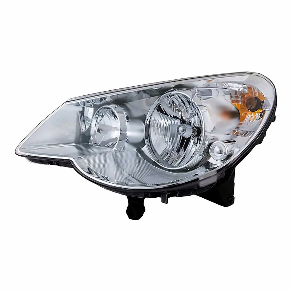 2007-2010 Chrysler Sebring Sedan Headlight Driver Side - side angle, Part CH2502178