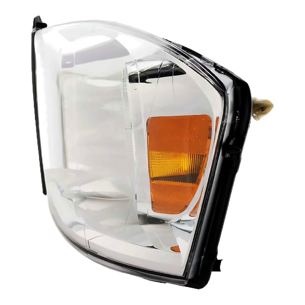 2007-2009 Dodge Ram_Mega_Cab Headlight Driver Side Without Lower Amber – Close-Up View (CH2502180)