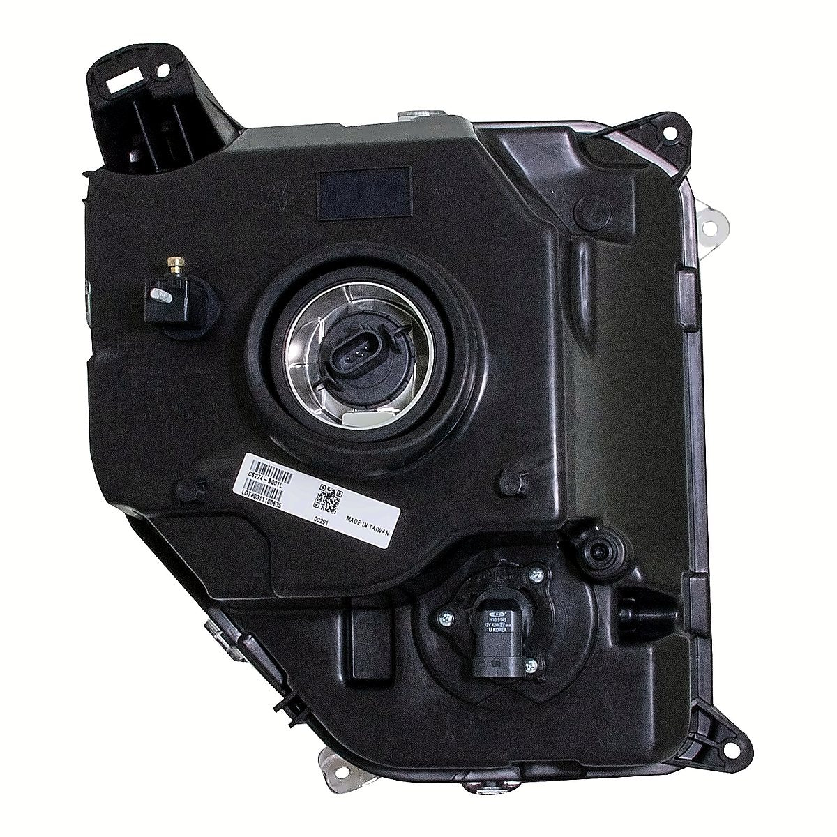 2008-2009 Jeep Liberty Headlight Driver Side With Fog Light – Back View (CH2502196)