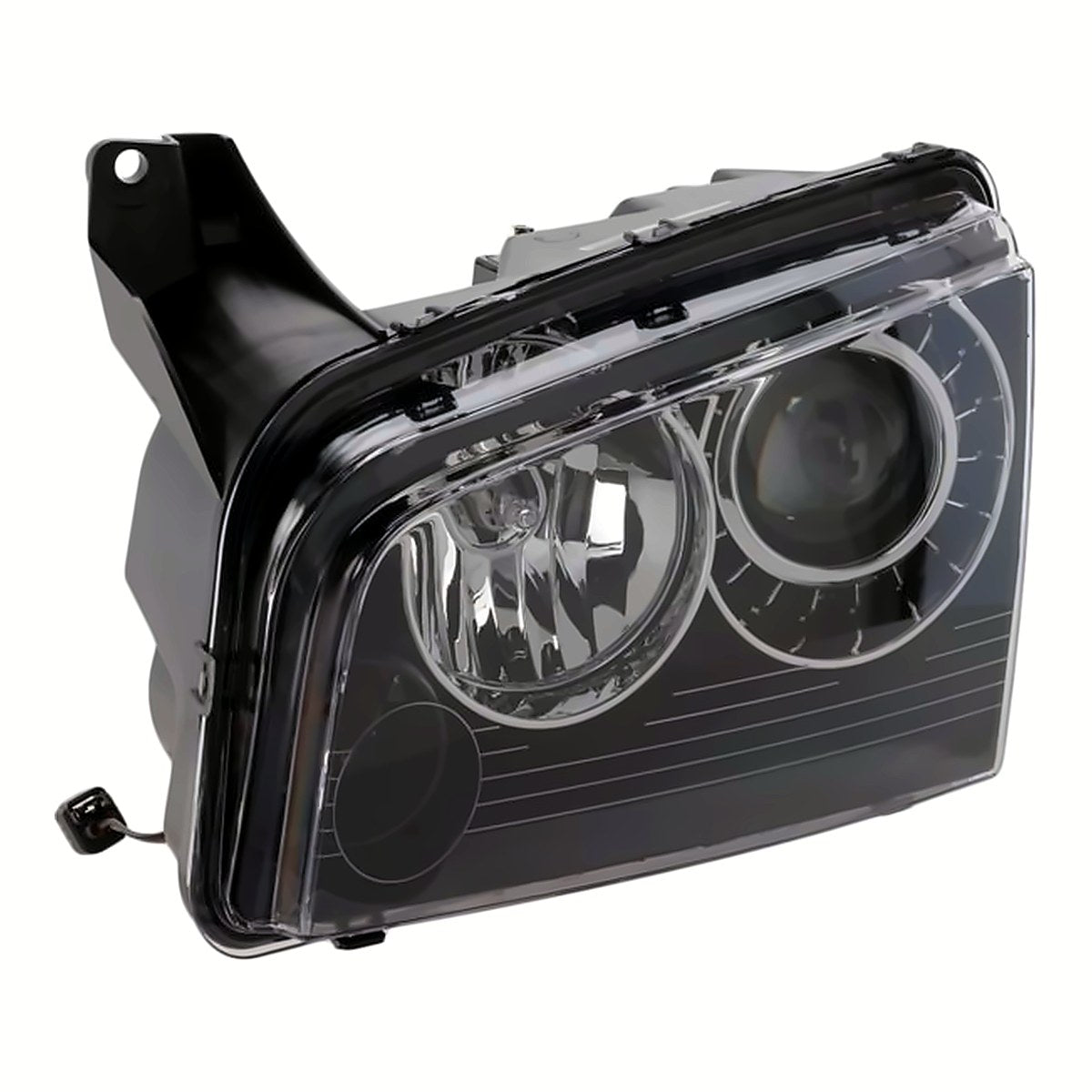 2008-2010 Dodge Charger Headlight Driver Side Hid – Angle View (CH2502216)