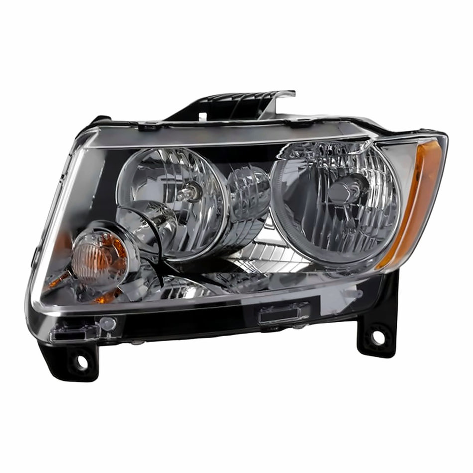 2011-2013 Jeep Grand_Cherokee Headlight Driver Side Halogen – Front View (CH2502224)