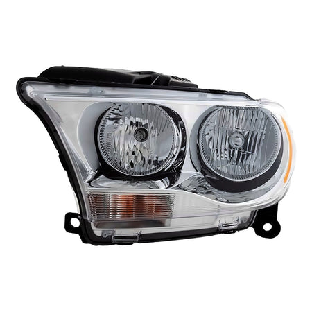 2011-2013 Dodge Durango Headlight Driver Side Halogen With Chrome Trim – Side View (CH2502228)