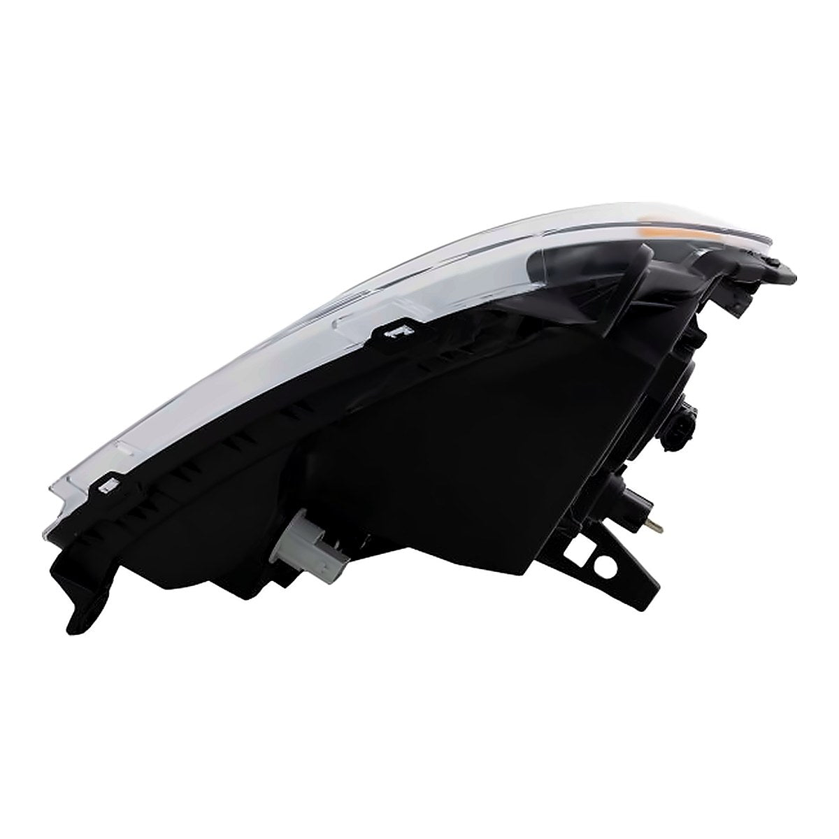2011-2013 Dodge Durango Headlight Driver Side Halogen With Chrome Trim – Angle View (CH2502228)