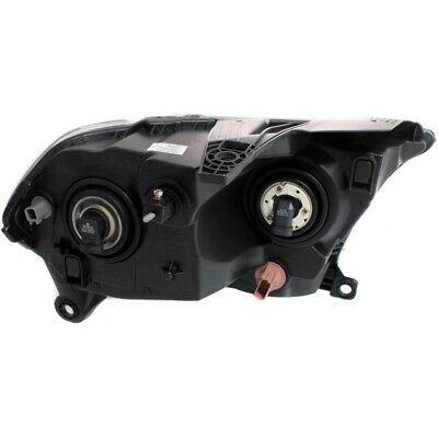 2011-2013 Dodge Durango Headlight Driver Side Halogen Black Trim 