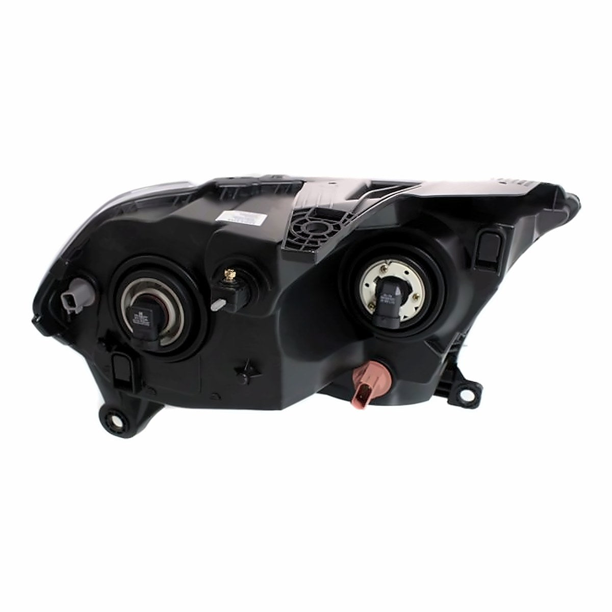 2011-2013 Dodge Durango Headlight Driver Side Halogen Black Trim – Back View (CH2502229)