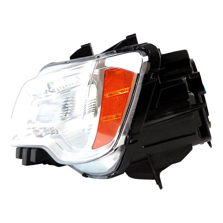 2011-2014 Chrysler 300 Headlight Driver Side Halogen Chrome Bezel – Side View (CH2502231)
