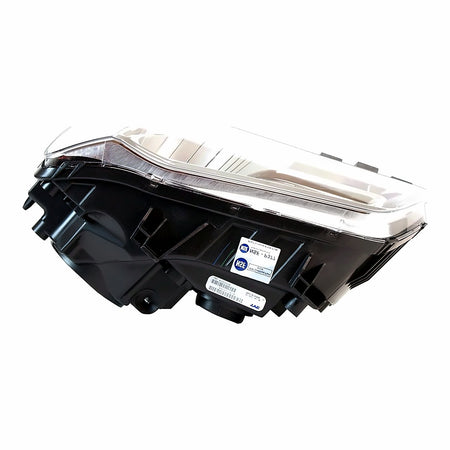 2011-2014 Chrysler 300 Headlight Driver Side Halogen Chrome Bezel – Angle View (CH2502231)