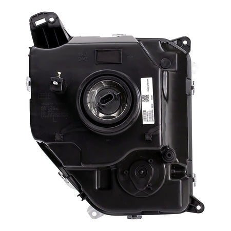 2008-2012 Jeep Liberty Headlight Driver Side Chrome Bezel Without Fog Light Round Bulb Shield – Detail View (CH2502234)