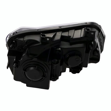 2012-2014 Chrysler 300 Headlight Driver Side Halogen Black Bezel – Back View (CH2502235)
