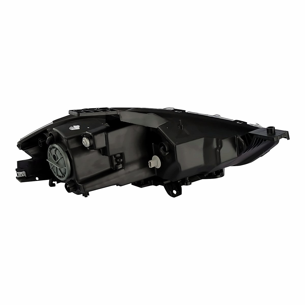 2013-2015 Dodge Dart Headlight Driver Side Halogen Black Bezel – Angle View (CH2502240)