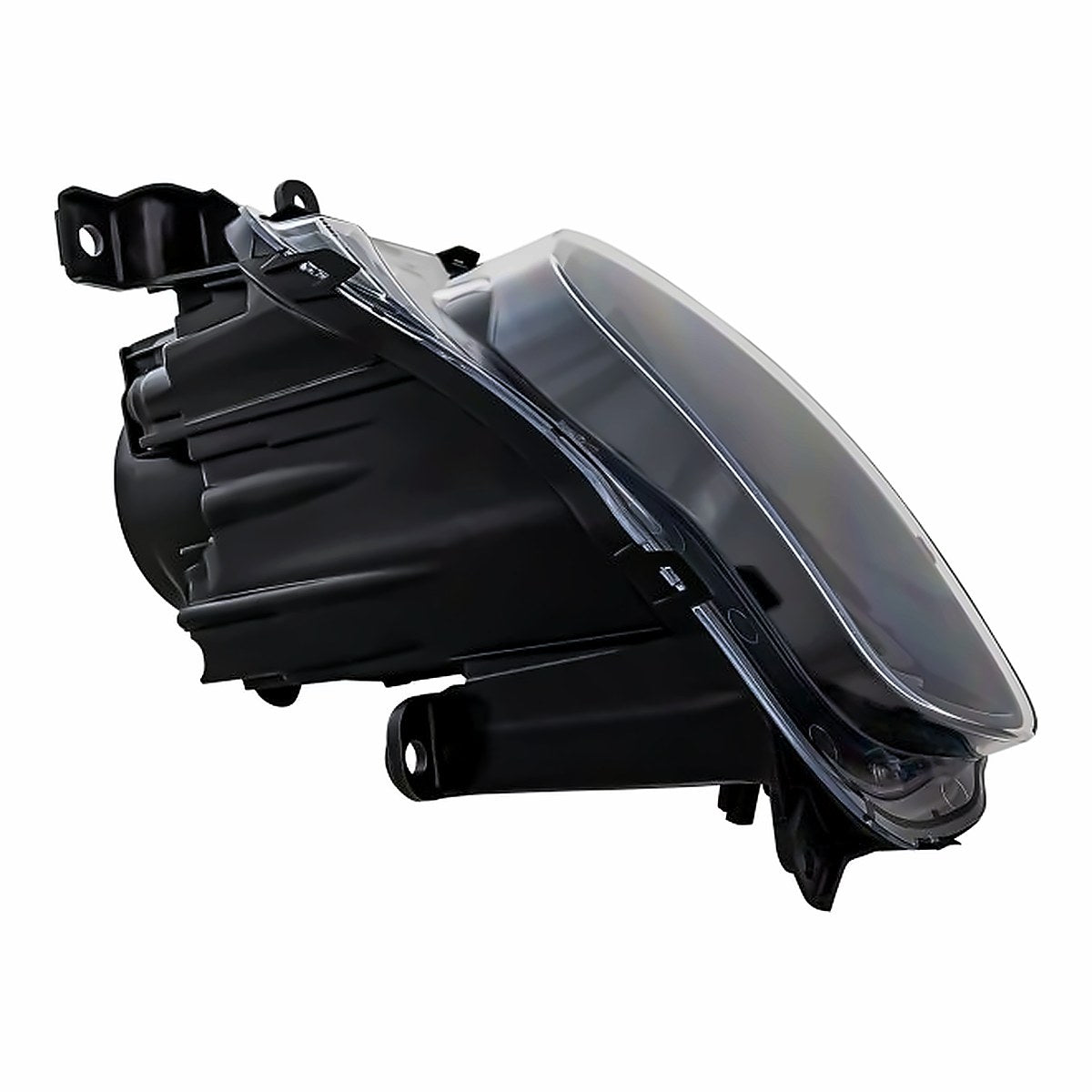 2014-2016 Jeep Cherokee Headlight Driver Side Halogen Black Bezel – Detail View (CH2502249)