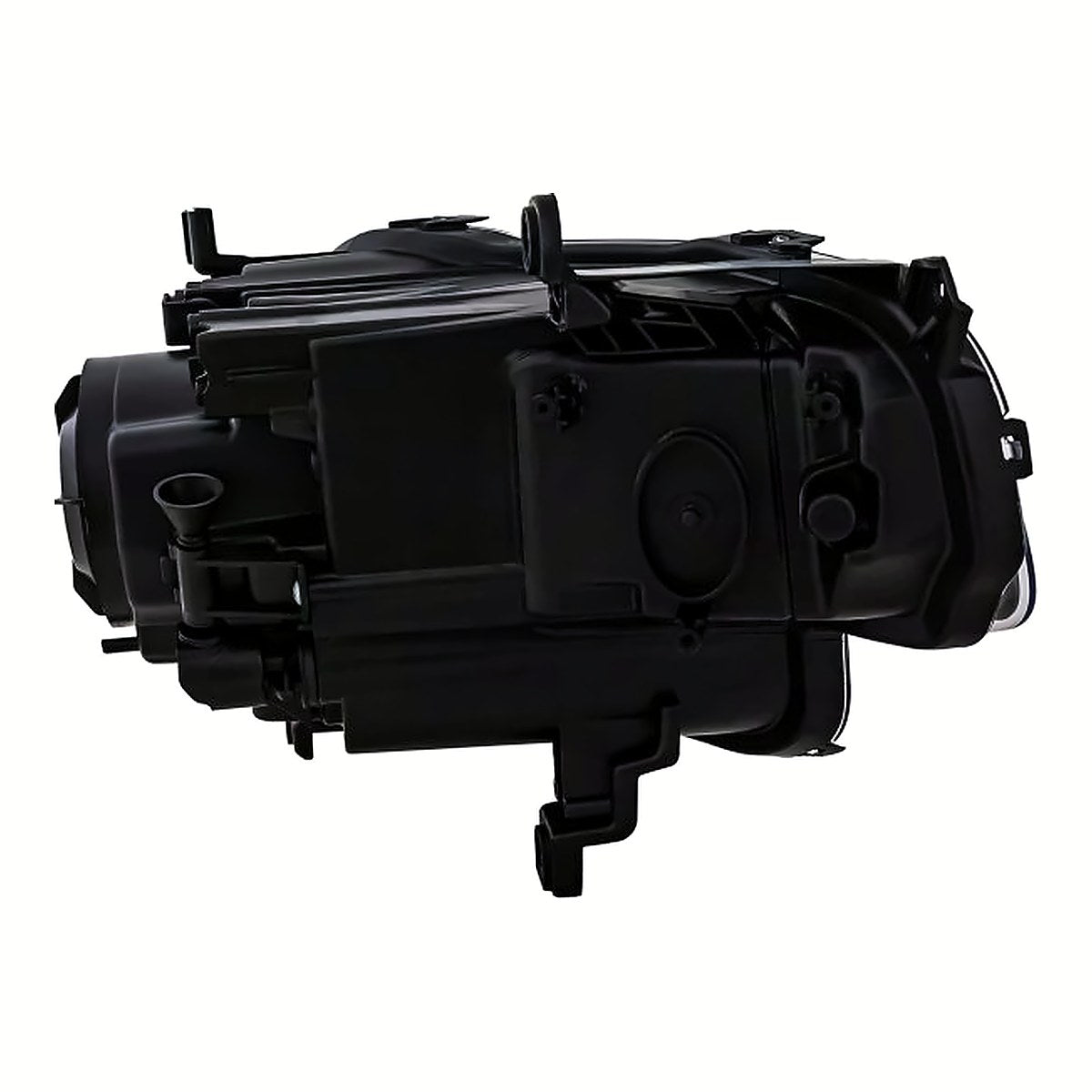 2014-2016 Jeep Cherokee Headlight Driver Side Halogen Black Bezel – Close-Up View (CH2502249)