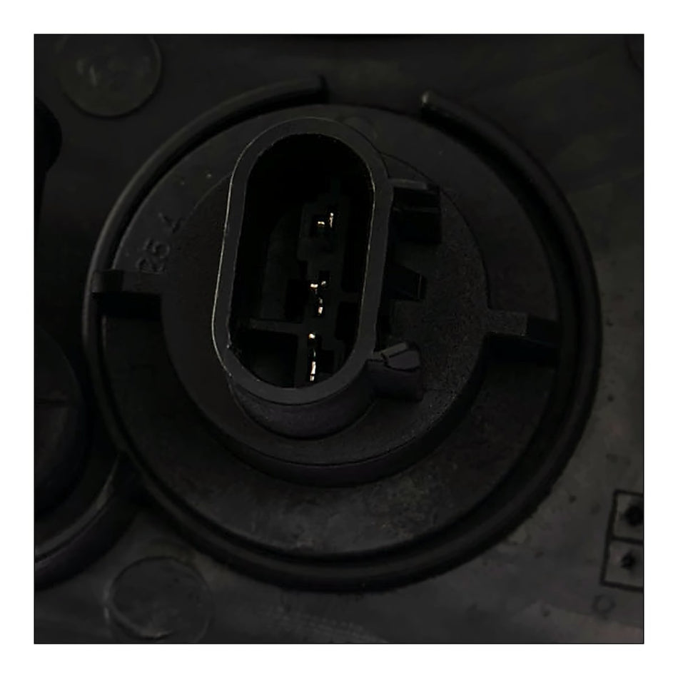 2014-2020 Dodge Journey Headlight Driver Side Halogen With Black Trim – Side View (CH2502265)