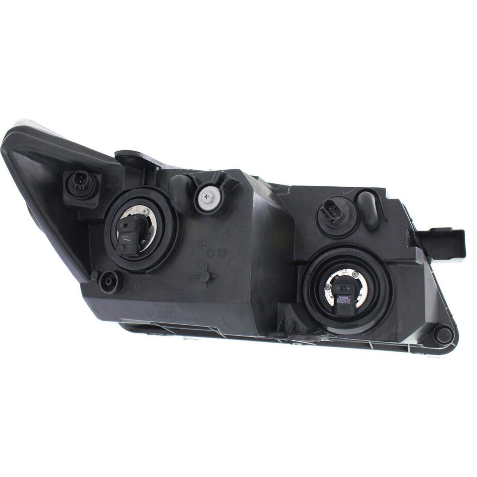 2014-2020 Dodge Journey Headlight Driver Side Halogen With Black Trim 