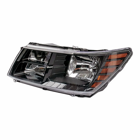 2014-2020 Dodge Journey Headlight Driver Side Halogen With Black Trim – Back View (CH2502265)