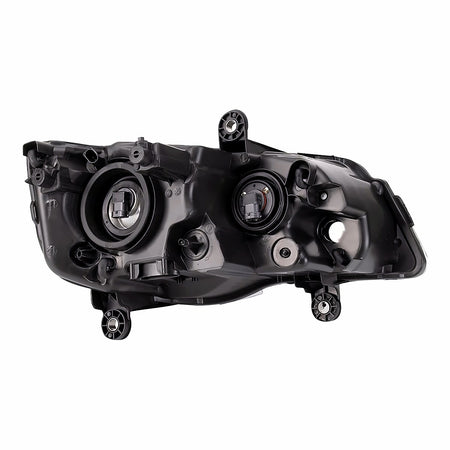2014-2016 Chrysler Town_And_Country Headlight Driver Side Halogen With Black Bezel – Angle View (CH2502266)