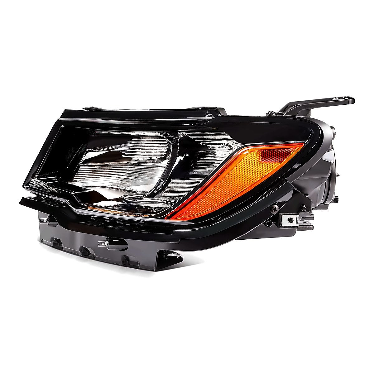 2017-2021 Jeep Compass Headlight Driver Side Halogen Without Logo – Side View (CH2502295)