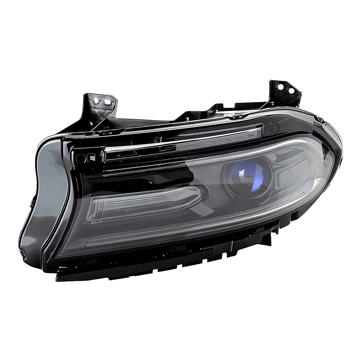 2016-2017 Dodge Charger Headlight Driver Side Halogen With Led Drl Without Logo – Side View (CH2502296)