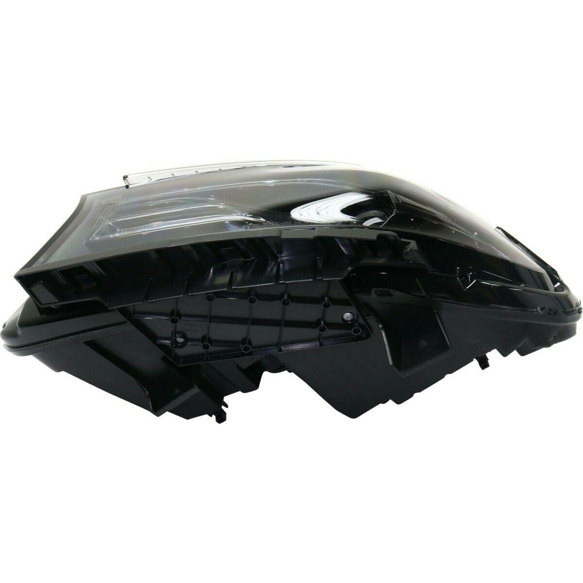 2016-2017 Dodge Charger Headlight Driver Side Halogen With Led Drl Without Logo 