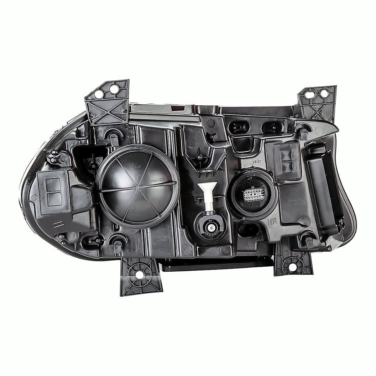 2016-2017 Dodge Charger Headlight Driver Side Halogen With Led Drl Without Logo – Back View (CH2502296)