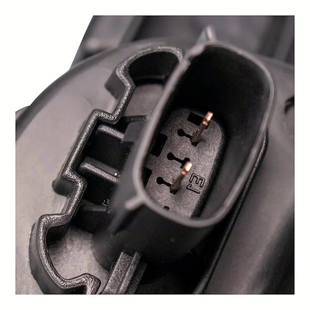 2014-2016 Jeep Grand_Cherokee Headlight Driver Side Halogen Std Type Black Bezel – Side View (CH2502308)
