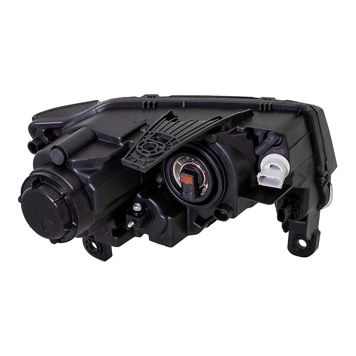 2017-2021 Jeep Grand_Cherokee Headlight Driver Side Halogen With Black Bezel – CH2502309-3
