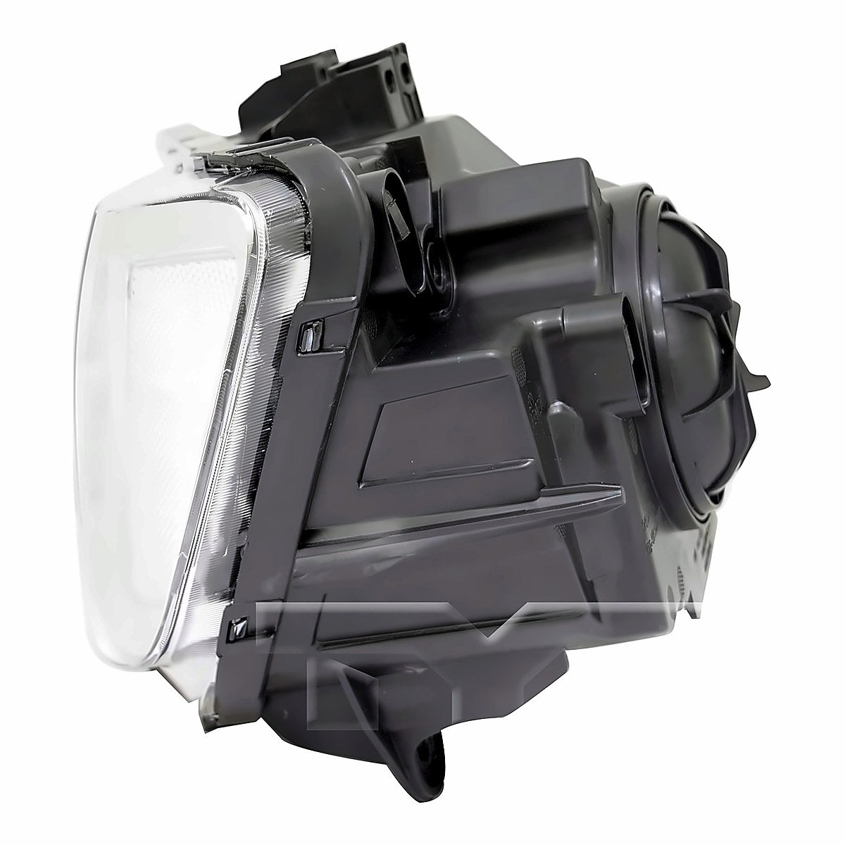 2018-2023 Chrysler 300 Headlight Driver Side Halogen With Chrome Bezel Projector Type – Side View (CH2502322)
