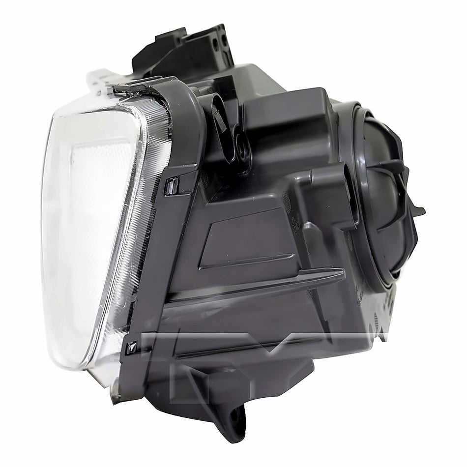 2018-2023 Chrysler 300 Headlight Driver Side Halogen With Chrome Bezel Projector Type – Side View (CH2502322)