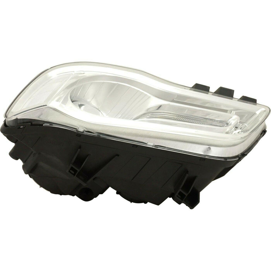 2018-2023 Chrysler 300 Headlight Driver Side Halogen With Chrome Bezel Projector Type 