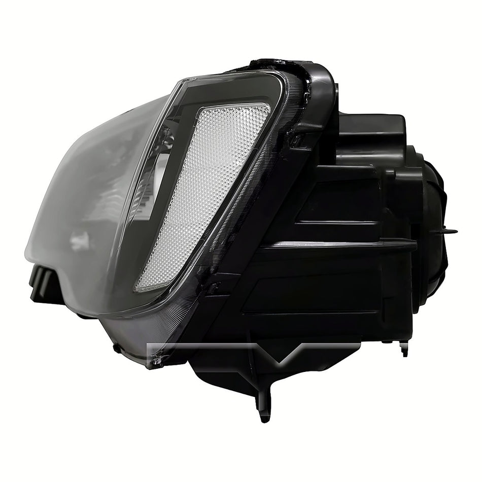 2018-2023 Chrysler 300 Headlight Driver Side Halogen Black Projection Type – Side View (CH2502331)