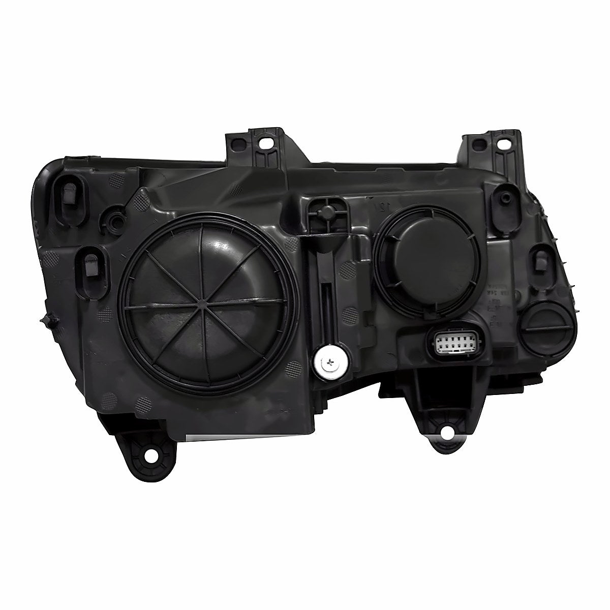 2018-2023 Chrysler 300 Headlight Driver Side Halogen Black Projection Type – Installed View (CH2502331)