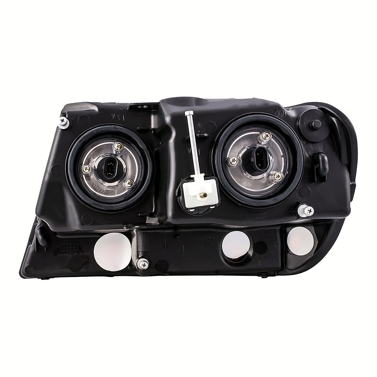 1999-2002 Jeep Grand_Cherokee Headlight Passenger Side Yellow – Back View (CH2503121)
