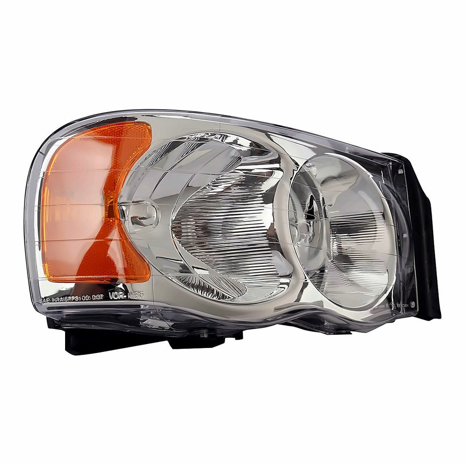 2003-2004 Dodge RAM 2500 Headlight Passenger Side - side angle, Part CH2503135