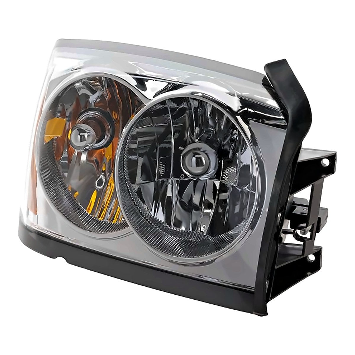 2005 Dodge Dakota Headlight Passenger Side (Without Black Bezel) – Angle View (CH2503159)