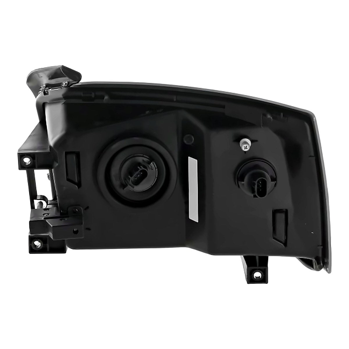 2005 Dodge Dakota Headlight Passenger Side (Without Black Bezel) – Installed View (CH2503159)
