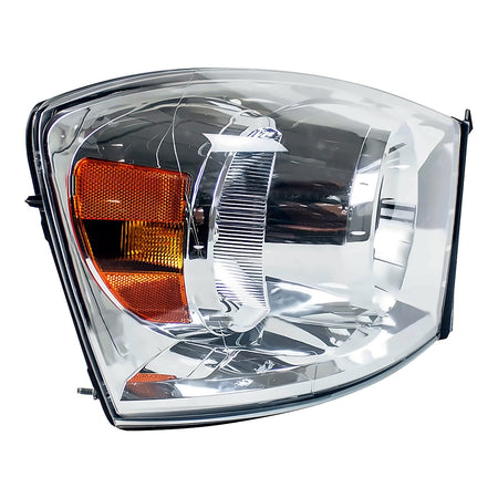 2007-2009 Dodge Ram_Mega_Cab Headlight Passenger Side Without Lower Amber – Side View (CH2503180)