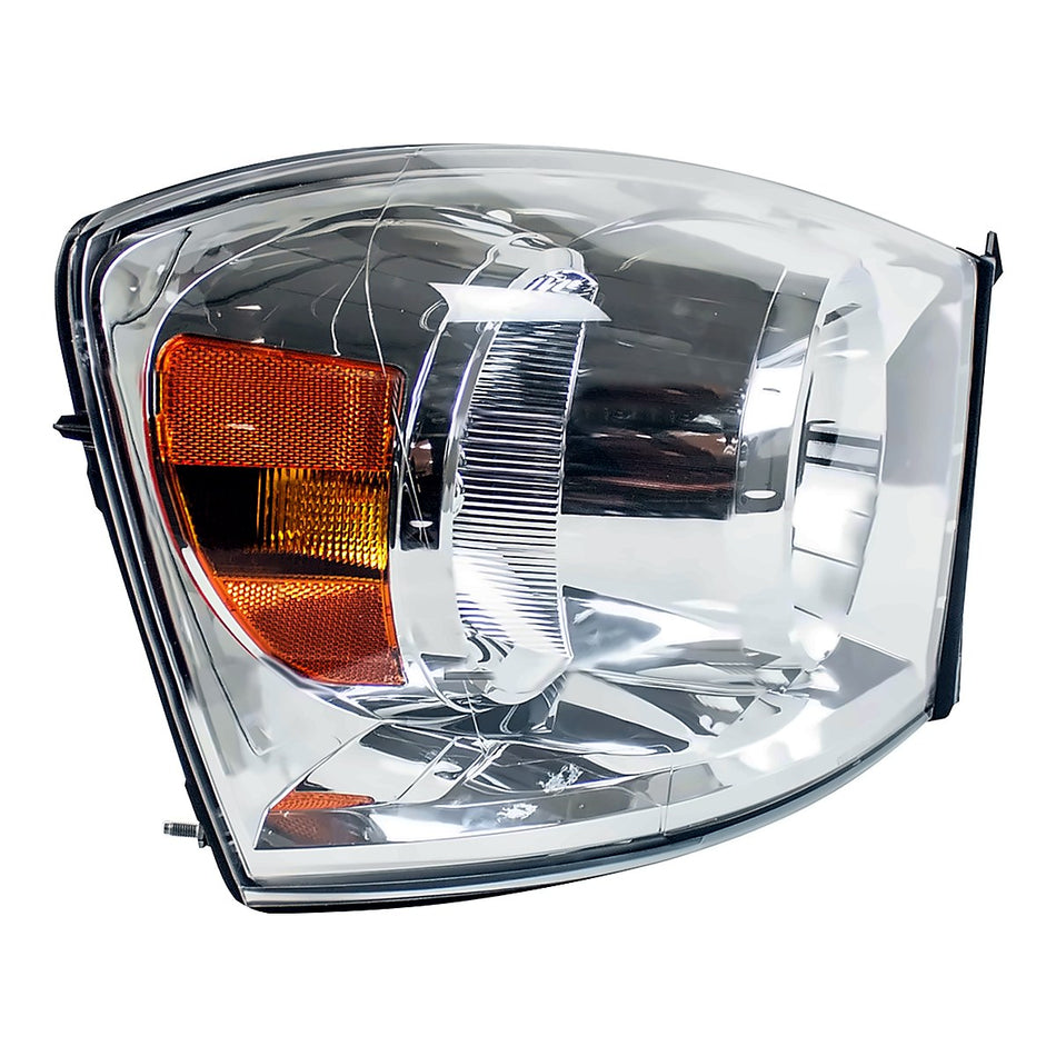2007-2009 Dodge RAM 2500 Headlight Passenger Side - side angle, Part CH2503180
