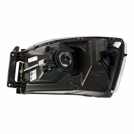 2007-2009 Dodge Ram_Mega_Cab Headlight Passenger Side Without Lower Amber – Back View (CH2503180)