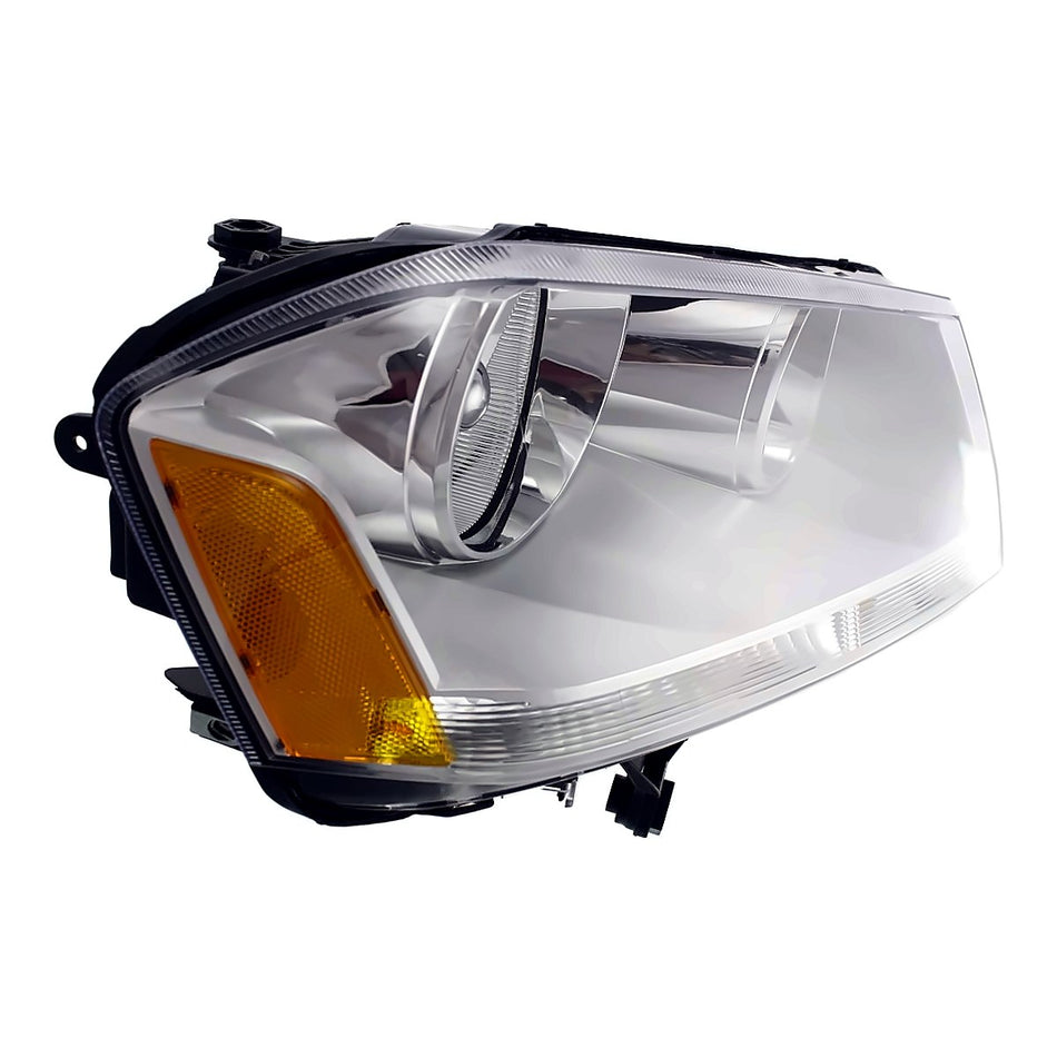 2008-2014 Dodge Avenger Headlight Passenger Side Chrome Housing – Side View (CH2503182)