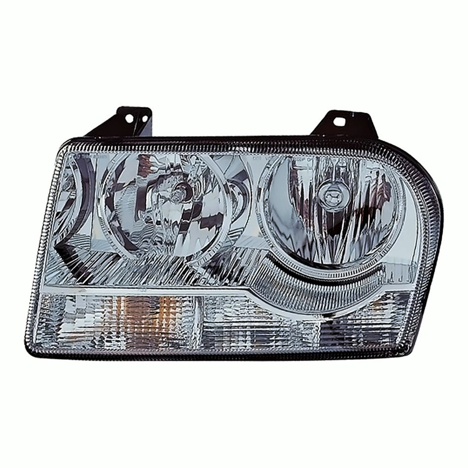 2007-2008 Chrysler 300 Headlight Passenger Side 2.7L/3.5L Without Delay Option – Front View (CH2503202)